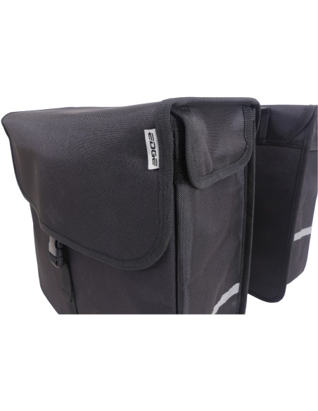 Doppelpacktache Edge Luxe Shopper 40 Liter 2x 38 x 40 x 14cm - Schwarz