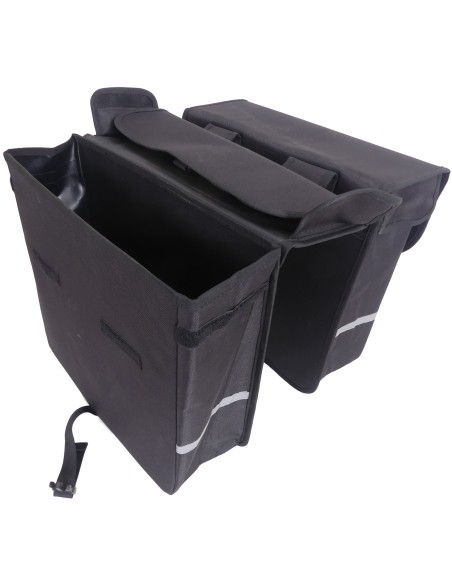 Doppelpacktache Edge Luxe Shopper 40 Liter 2x 38 x 40 x 14cm - Schwarz