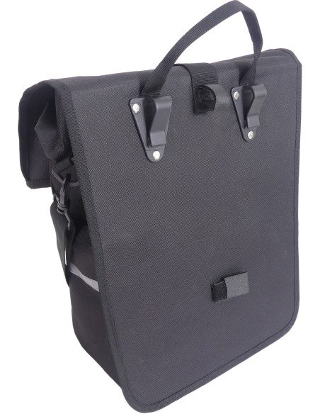 Fahrradtasche Edge Leisure 18 Liter 48 x 30 x 15 cm - Schwarz