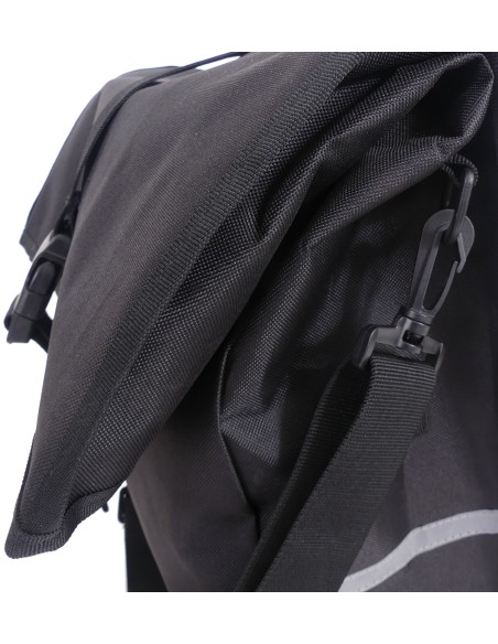 Fahrradtasche Edge Leisure 18 Liter 48 x 30 x 15 cm - Schwarz