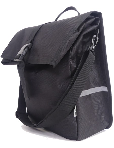 Fahrradtasche Edge Leisure 18 Liter 48 x 30 x 15 cm - Schwarz