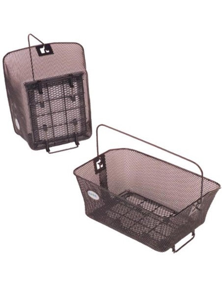 Fahrradkorb für Gepäckträger Basil Como 41 x 31 x 20 cm - feinmaschig