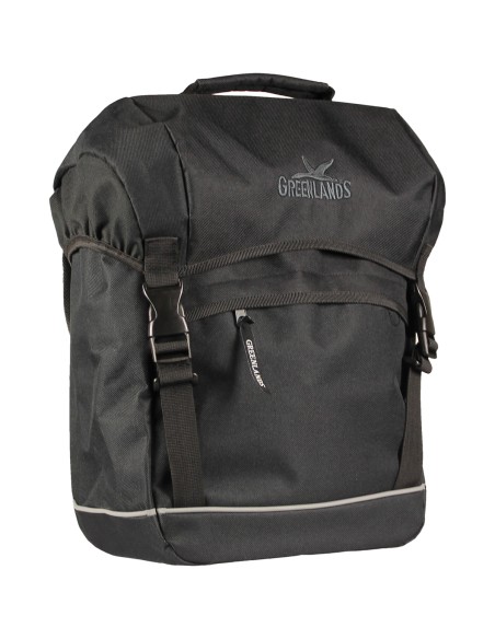 Fahrradtasche Greenlands Travel 20 Liter 30 x 37 x 17 cm - Schwarz