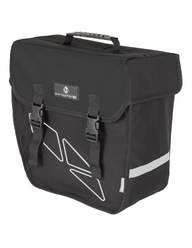 Einzeltasche für Links M-Wave Amsterdam - 18 Liter - Schwarz