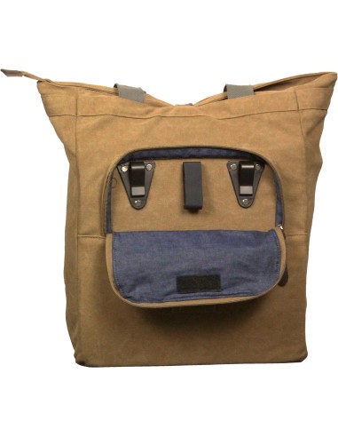Fahrradtasche Greenlands Canvas Shopper 20 Liter 42 x 34 x 14 cm - Kamelbraun