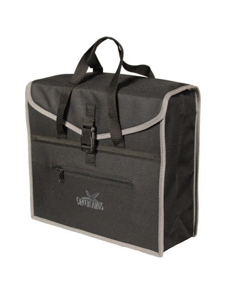Fahrradtasche Greenlands 20 Liter 37 x 33 x 14 cm - Schwarz