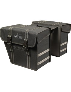Doppelpacktasche Greenlands Black Line Double 40 Liter 36 x 32 x 18 cm (2x) - Schwarz