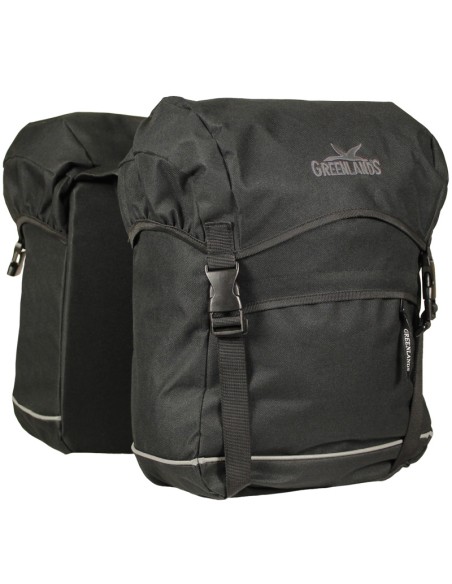 Doppelpacktasche Greenlands Travel Bag 40 Liter 30 x 37 x 17 cm (2) - Schwarz