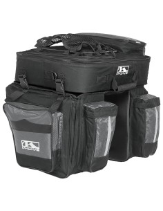 Fahrradtasche M-Wave Amsterdam Triple - Schwarz