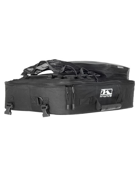 Fahrradtasche M-Wave Amsterdam Triple - Schwarz