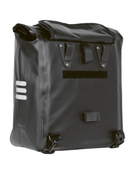 100% Wasserdichter Rucksack / Fahrradtasche Greenlands 23 Liter 31 x 50 x 15 cm - Schwarz