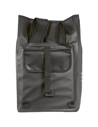 100% Wasserdichter Rucksack / Fahrradtasche Greenlands 23 Liter 31 x 50 x 15 cm - Schwarz