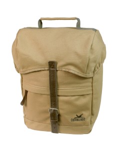 Fahrradtasche Greenlands Canvas Travel 20 Liter 30 x 37 x 17 cm - Camel