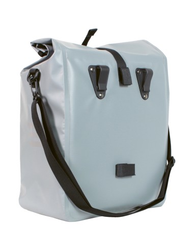 Fahrradtasche Greenlands Urban Style waterproof 1 -18 Liter  27 x 49 x 14 cm  -  Hellgrau