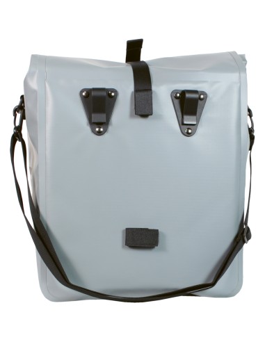 Fahrradtasche Greenlands Urban Style waterproof 1 -18 Liter  27 x 49 x 14 cm  -  Hellgrau