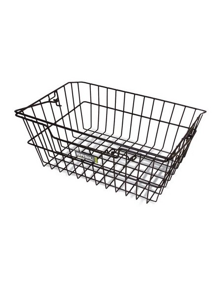 Fahrradkorb für Gepäckträger Basil Cairo 41 x 31 x 17 cm - Schwarz