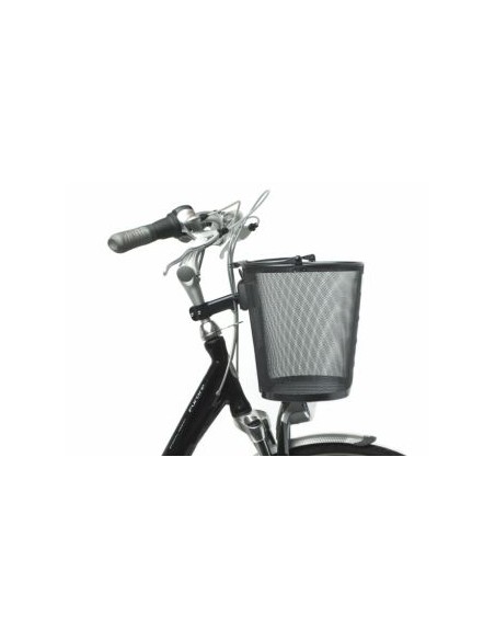 Fahrradkorb New Looxs Toscane RapidLock 19 liter 34 x 25 x 25 cm - Silber