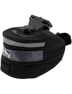 Satteltasche M-WAVE  "L" Clic-befestigung Schwarz