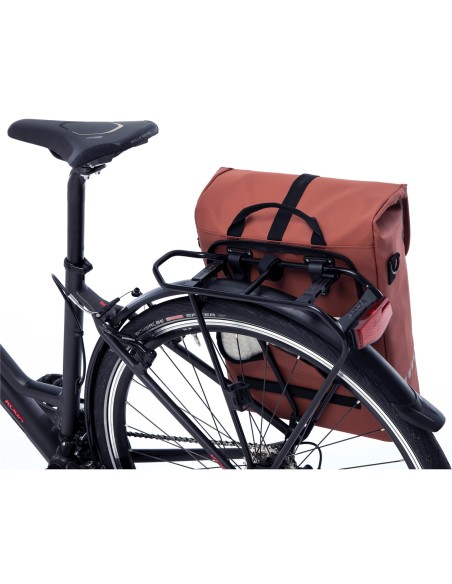 Fahrradtasche New Looxs Odense Single 17,5 Liter 32 x 16 x 38 cm - Rust