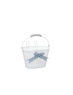 Fahrradkorb für Kinder NewLooxs Asti Girls 8 Liter 26 x 17 x 17,5 cm - Arabella Blue
