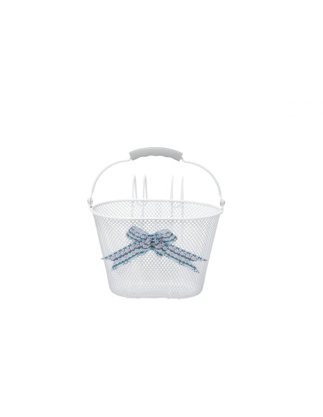 Fahrradkorb für Kinder NewLooxs Asti Girls 8 Liter 26 x 17 x 17,5 cm - Arabella Blue