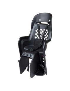 Kindersitz für Hinten Polisport Joy - BLACK SERIE - Gepäckträgerbefestigung (CFS)