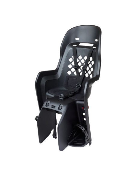 Kindersitz für Hinten Polisport Joy - BLACK SERIE - Gepäckträgerbefestigung (CFS)