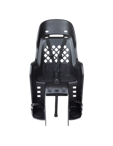 Kindersitz für Hinten Polisport Joy - BLACK SERIE - Gepäckträgerbefestigung (CFS)