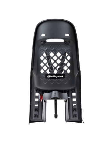 Kindersitz für Hinten Polisport Joy - BLACK SERIE - Gepäckträgerbefestigung (CFS)
