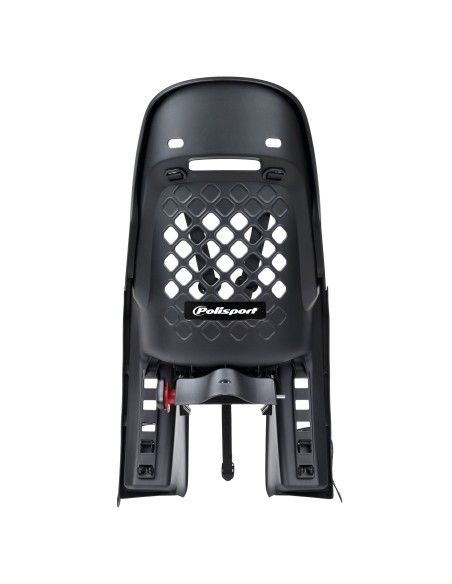 Kindersitz für Hinten Polisport Joy - BLACK SERIE - Gepäckträgerbefestigung (CFS)