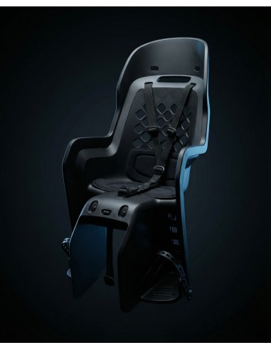 Kindersitz für Hinten Polisport Joy - BLACK SERIE - Gepäckträgerbefestigung (CFS)