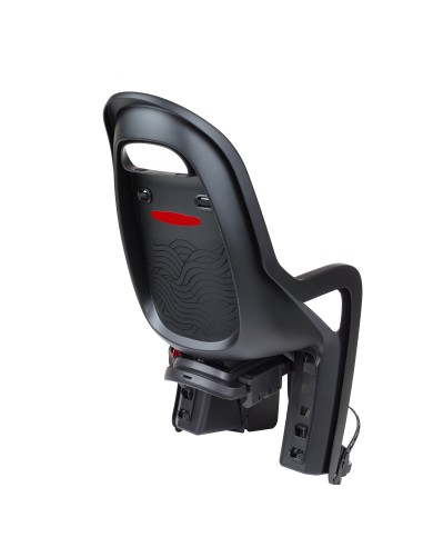 Kindersitz für Hinten Polisport Groovy - BLACK SERIE - mit Gepäckträgerbefestigung (CFS)