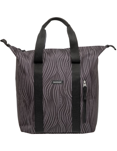 Fahrradtasche New Looxs Kota Alma 24 Liter - 45 x 18 x 36 cm - Schwarz