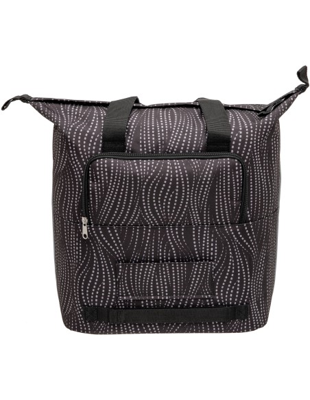 Fahrradtasche New Looxs Kota Alma 24 Liter - 45 x 18 x 36 cm - Schwarz
