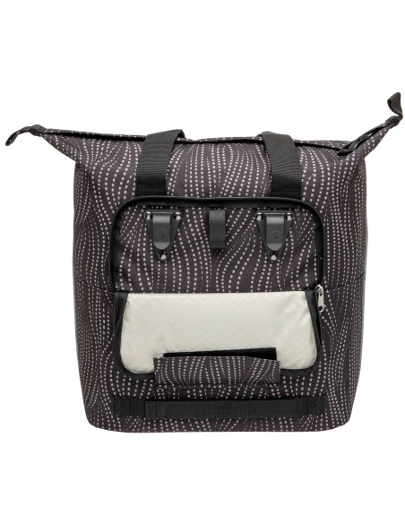 Fahrradtasche New Looxs Kota Alma 24 Liter - 45 x 18 x 36 cm - Schwarz