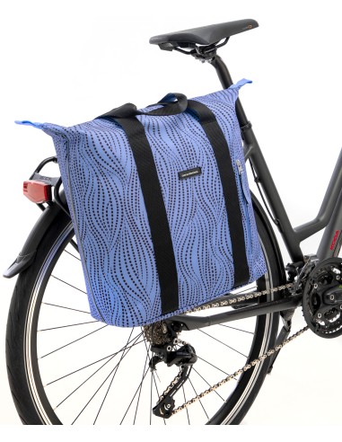 Fahrradtasche New Looxs Kota Alma 24 Liter - 45 x 18 x 36 cm - Blau