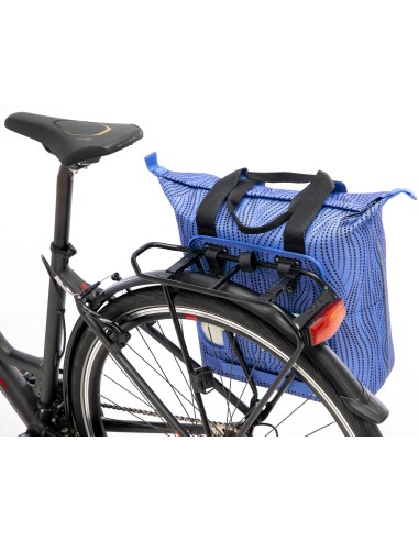 Fahrradtasche New Looxs Kota Alma 24 Liter - 45 x 18 x 36 cm - Blau