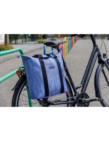 Fahrradtasche New Looxs Kota Alma 24 Liter - 45 x 18 x 36 cm - Blau