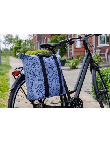 Fahrradtasche New Looxs Kota Alma 24 Liter - 45 x 18 x 36 cm - Blau