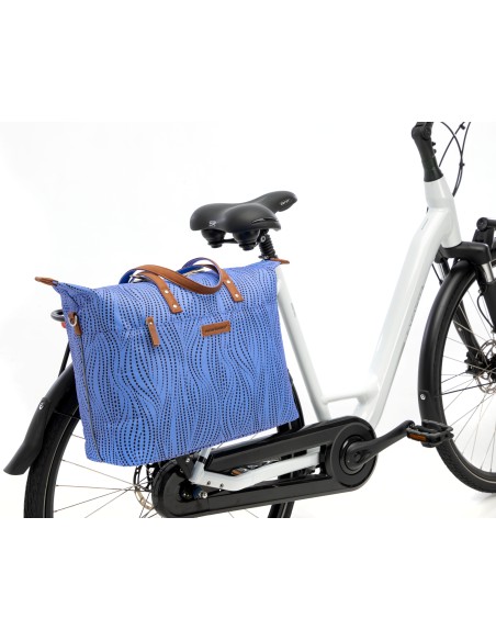 Fahrradtasche New Looxs Tendo Alma 21 Liter  34 x 18 x 44 cm - Blau