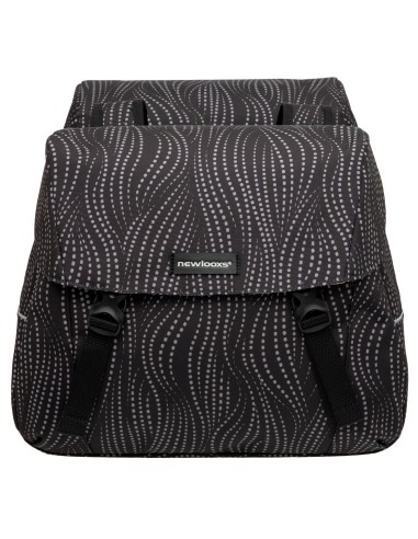 Doppelpacktasche New Looxs Joli Alma 37 Liter - 38 x 18 x  30 cm (2x) - Schwarz