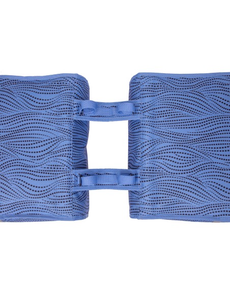 Doppelpacktasche New Looxs Fiori Alma 30 Liter - 37 x 12,5 x 33 cm (x2) - Blau