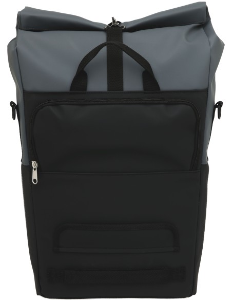 Fahrradtasche New Looxs Nyborg 17 Liter 30 x 17 x 37 cm - Dunkelgrau/Schwarz