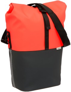 Fahrradtasche New Looxs Nyborg 17 Liter 30 x 17 x 37 cm - Rot/Schwarz