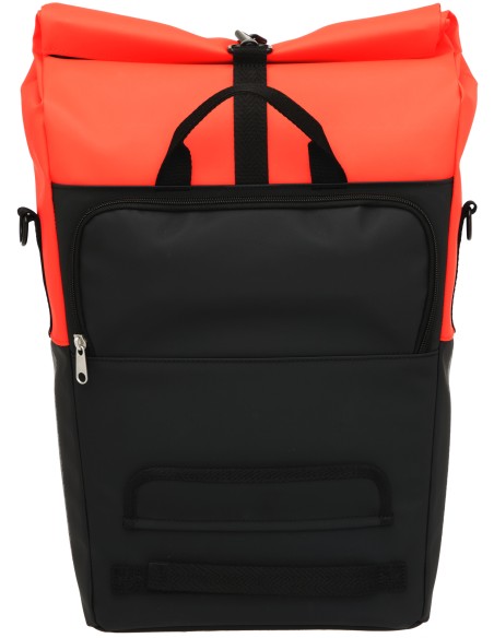 Fahrradtasche New Looxs Nyborg 17 Liter 30 x 17 x 37 cm - Rot/Schwarz