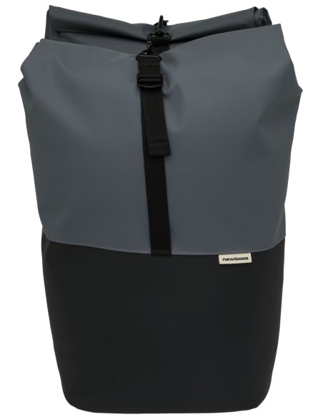 Doppelpacktasche New Looxs Nyborg 34 Liter - 30 x 17 x 37cm (x2) - Dunkelgrau/Schwarz