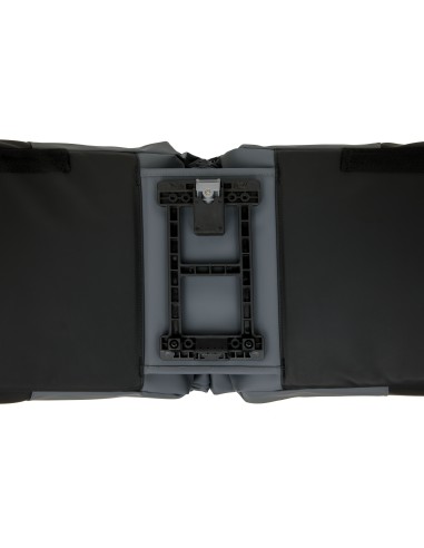 Doppelpacktasche New Looxs Nyborg MIK 34 Liter - 30 x 17 x 37cm (x2) - Dunkelgrau/Schwarz