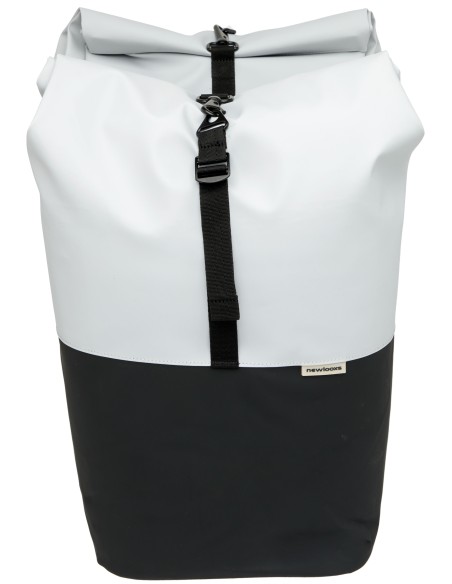 Doppelpacktasche New Looxs Nyborg MIK 34 Liter - 30 x 17 x 37cm (x2) - Hellgrau/Schwarz