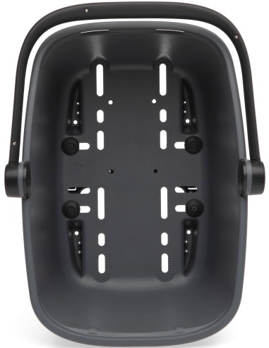 Recycelte (Hunde)fahrradkorb New Looxs Clipper Racktime 2.0 - 28 Liter 49 x 37 x 29 cm   Anthrazit