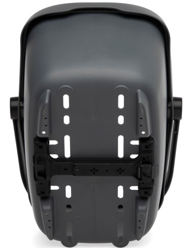 Recycelte (Hunde)fahrradkorb New Looxs Clipper Racktime 2.0 - 28 Liter 49 x 37 x 29 cm   Anthrazit